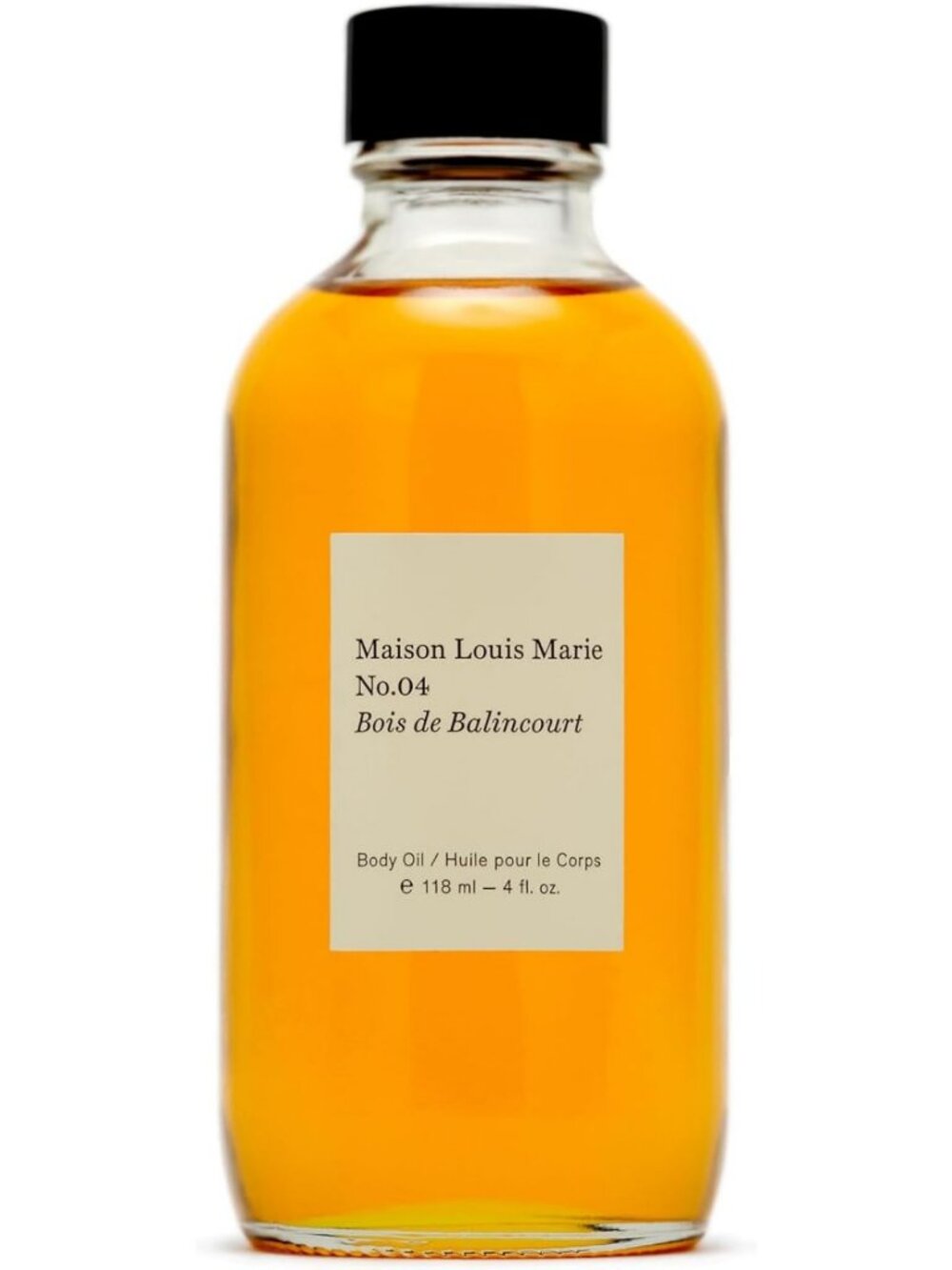 Luxury Natural Body Oil - No.04 Bois de Balincourt | Clean Beauty, Non-Toxic